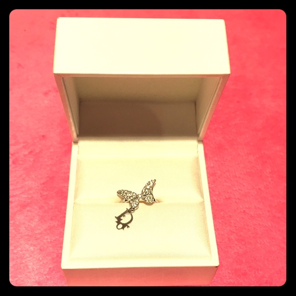 dior butterfly ring